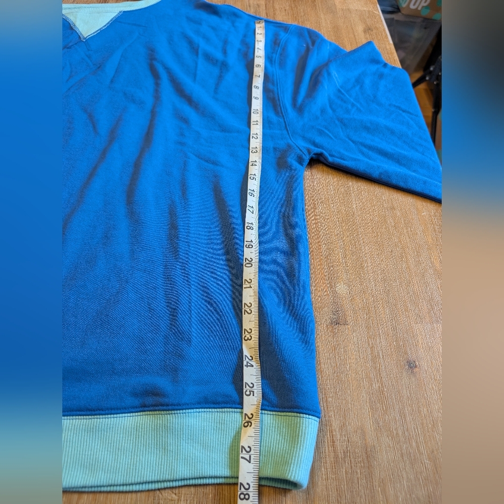 Free People Blue Crew Neck Sweater - Picture 8 of 12